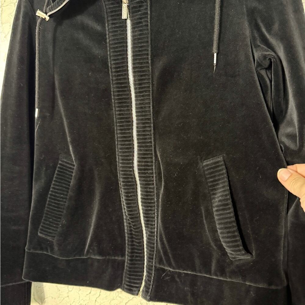 Jones New York Black Velvet Jacket - Picture 9 of 10